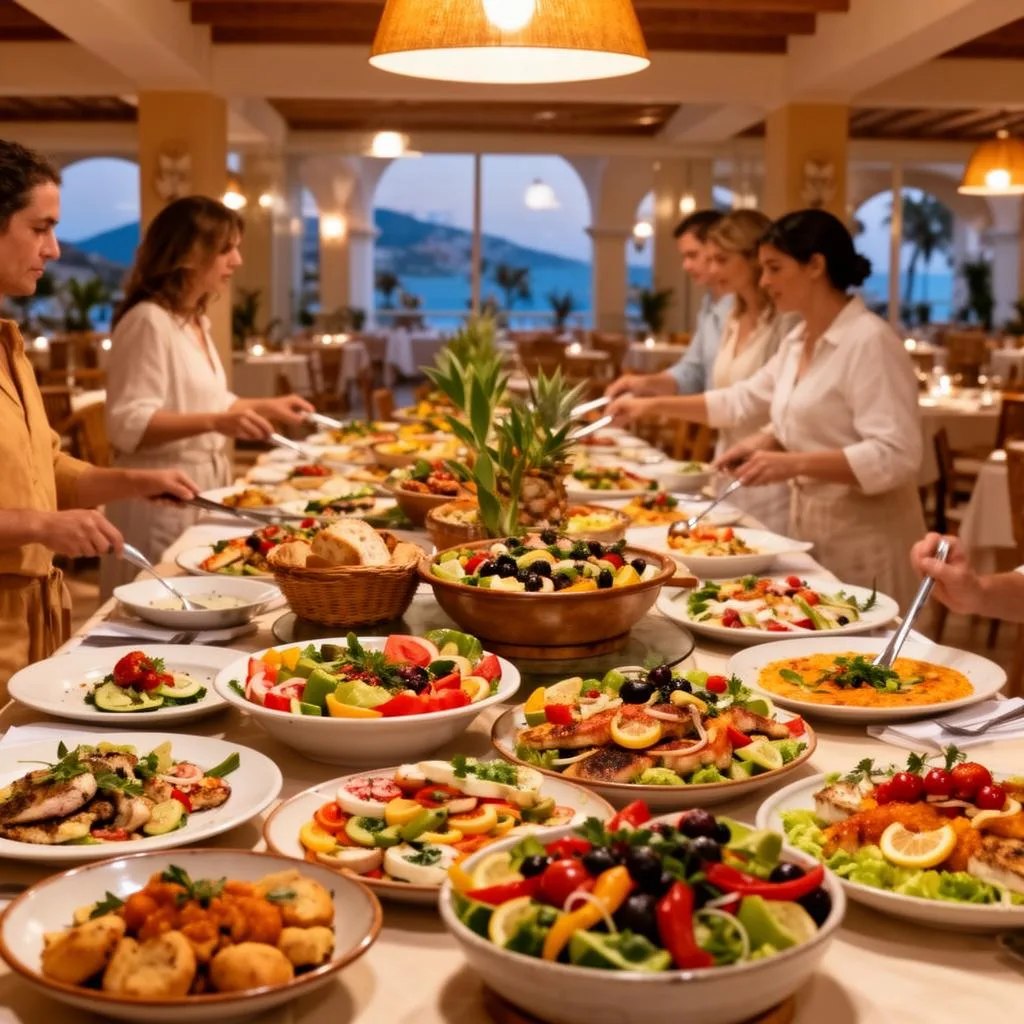 Jedzenie na wakacjach w Turcji